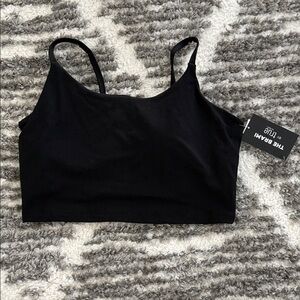 Rue21 Black Crop Brami Sports Bra